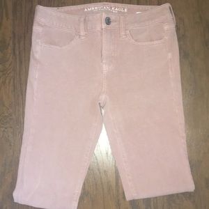 American Eagle 360 Super stretch Pink Jeans